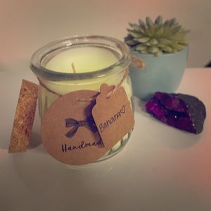 HOMEMADE 7oz Banana candle🍌
